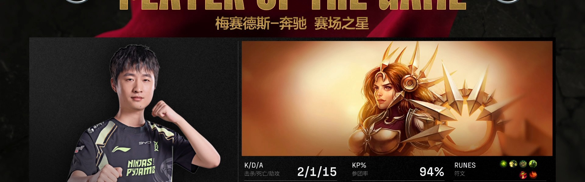 jinnianhui金年会大伙儿都能C啊!NIP今日三局比赛诞生出三个不同的MVP